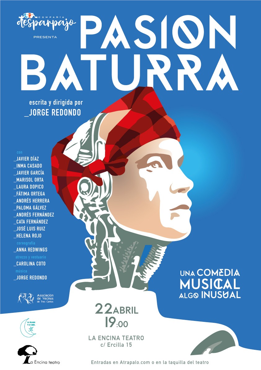 Pasión Baturra – El 22 de abril en La Encina Teatro de Madrid